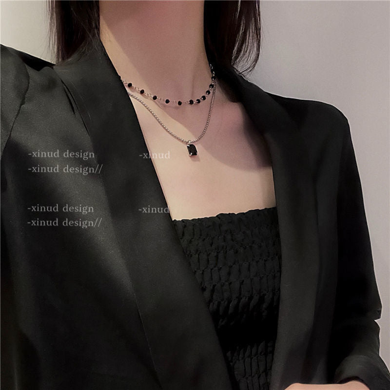 Noir Layers Necklace