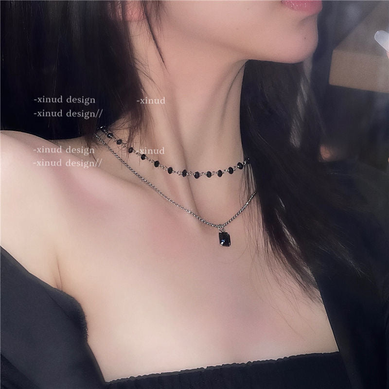 Noir Layers Necklace