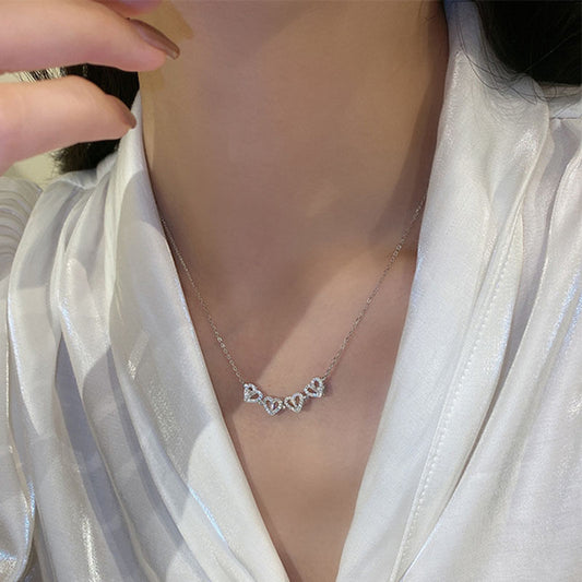 Clover Heart Necklace