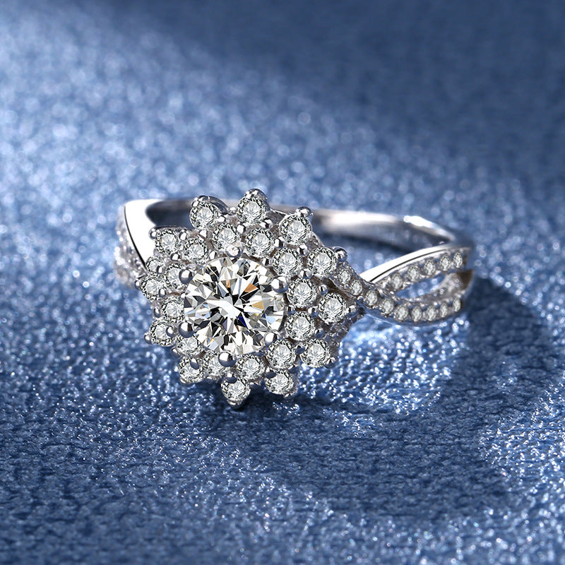 Solene Moissanite Ring