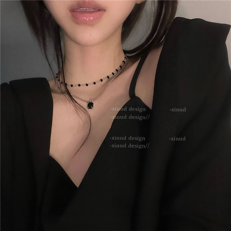 Noir Layers Necklace