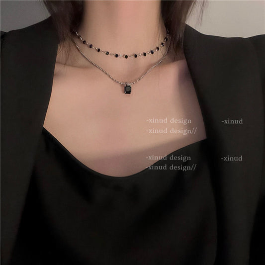 Noir Layers Necklace